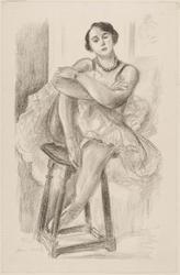 Dancer on a Stool (Danseuse au tabouret)