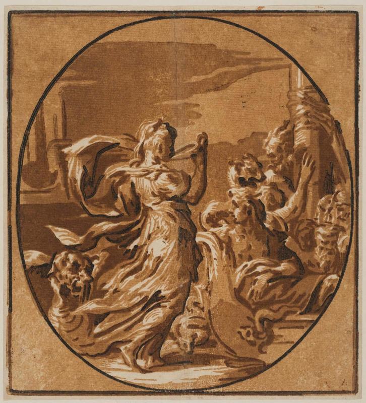 Circe Drinking with the Companions of Ulysses