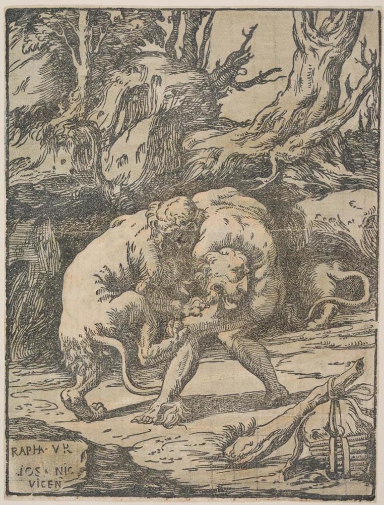 Hercules and the Nemean Lion