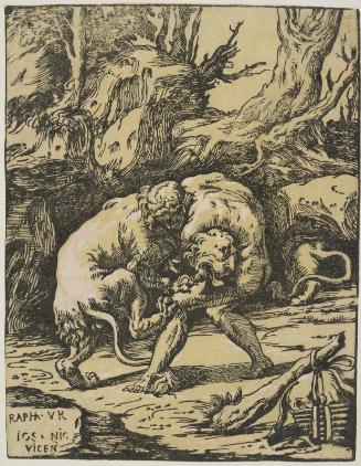 Hercules and the Nemean Lion