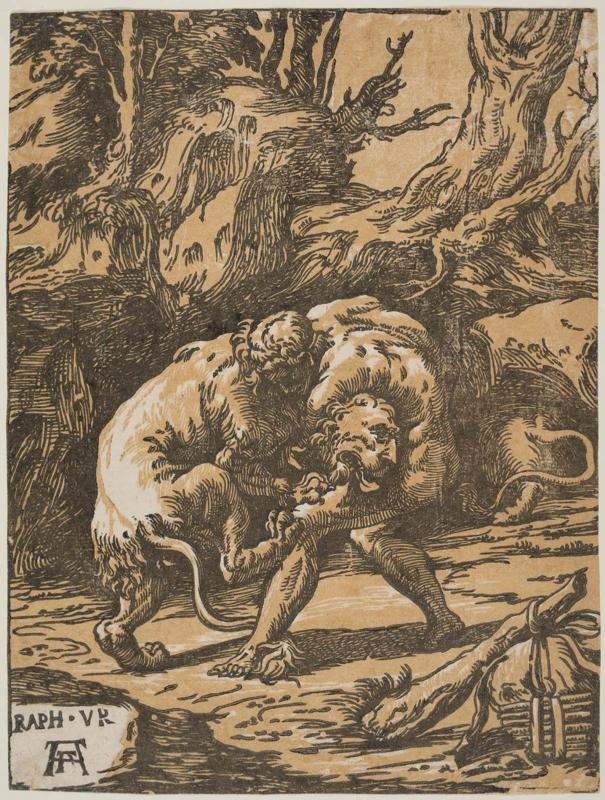 Hercules and the Nemean Lion