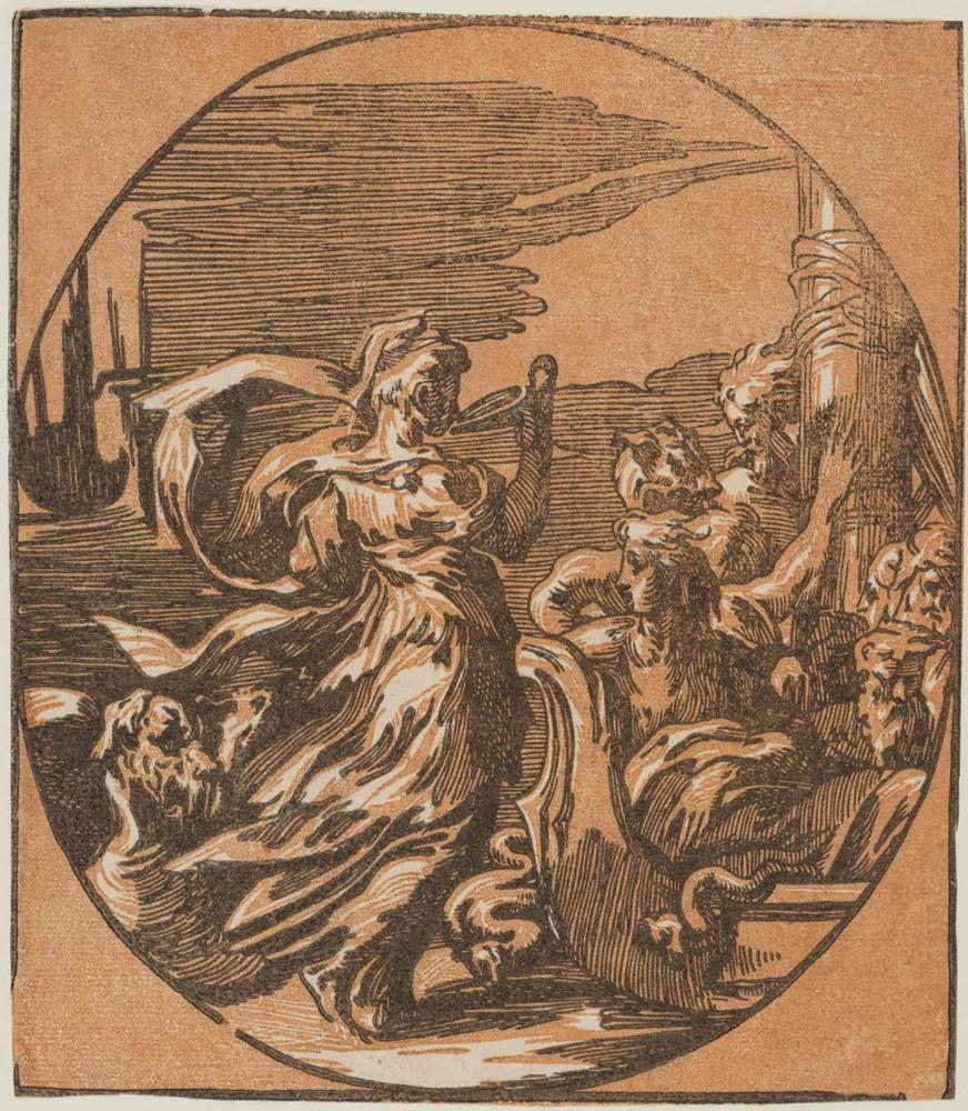 Circe Drinking with the Companions of Ulysses