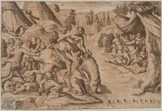 Cloelia Fleeing from the Camp of Porsena