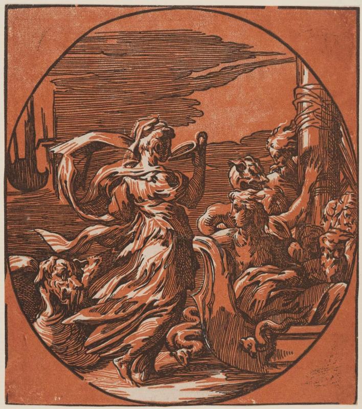 Circe Drinking with the Companions of Ulysses