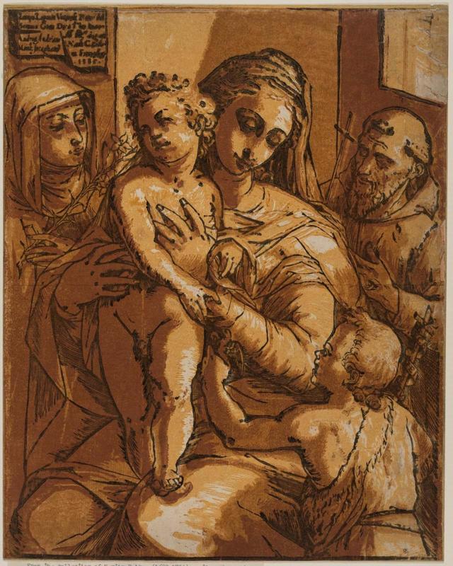 The Virgin and Child with St. Catherine of Siena and St. Francis