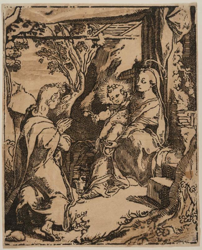 The Virgin and Child with St. John the Evangelist