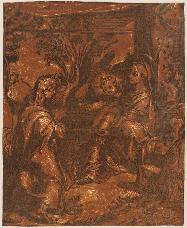 The Virgin and Child with St. John the Evangelist