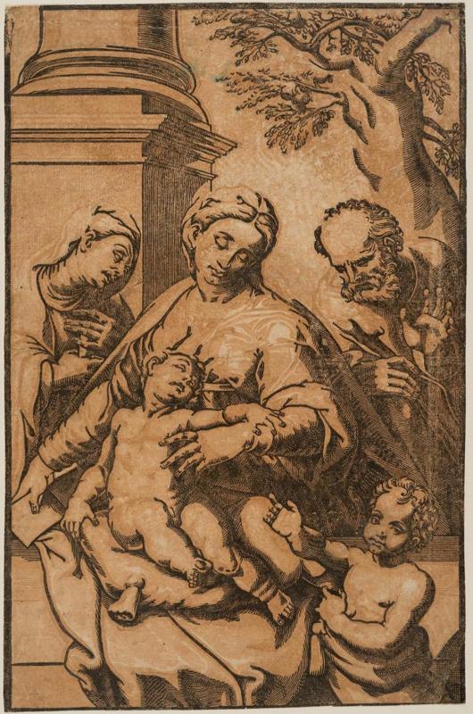 The Holy Family with St. Elizabeth and the Infant St. John the Baptist
