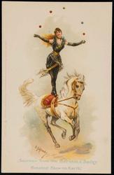 "Souvenir from the Barnum & Bailey Greatest Show on Earth."