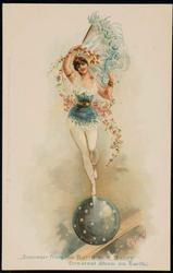 "Souvenir from the Barnum & Bailey Greatest Show on Earth."