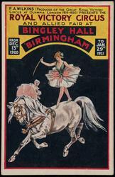 ROYAL VICTORY CIRCUS AND ALLIED FAIR AT BINGLEY HALL BIRMINGHAM.