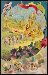 Circus parade scene.