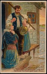 And deliver us from Evil, For Thine is the Kingdon, the Power and the Glory, For Ever and Ever. Amen.