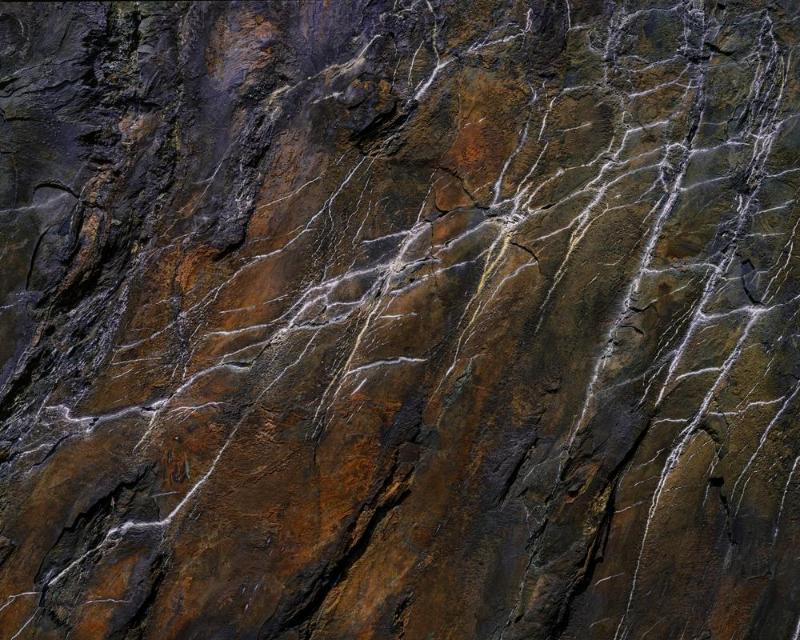 Rock Wall and Calligraphy, Vermont