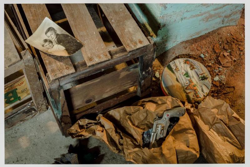 Mount View Road, basement, from the series Pieces of String, 2013