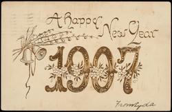 A Happy New Year 1907