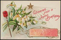 WISHING YOU A Joyous BIRTHDAY