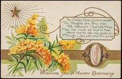 WISHING YOU A HAPPY BIRTHDAY