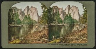 Cathedral Spires, 2,660 ft. high, Yosemite Valley