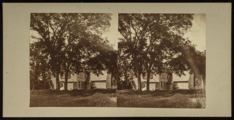 Unidentified House (side and rear view)