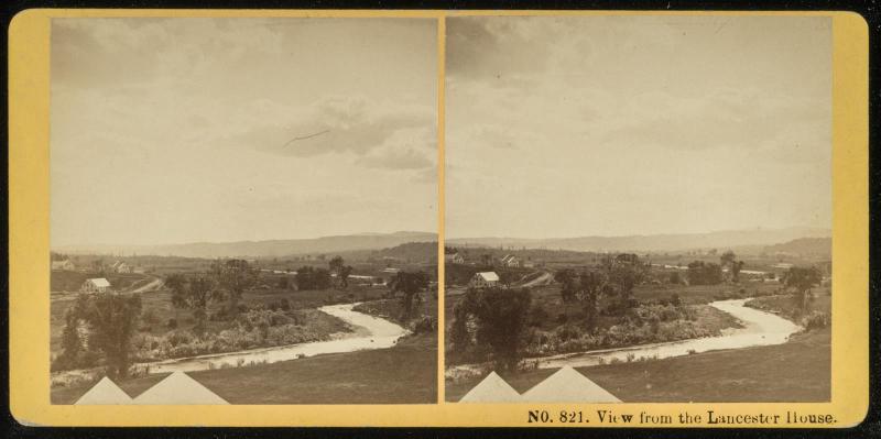 View from the Lancester House, New Hampshire