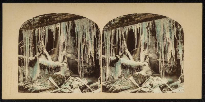 Ice Cavern, White Mountains, New Hampshire, U. S.