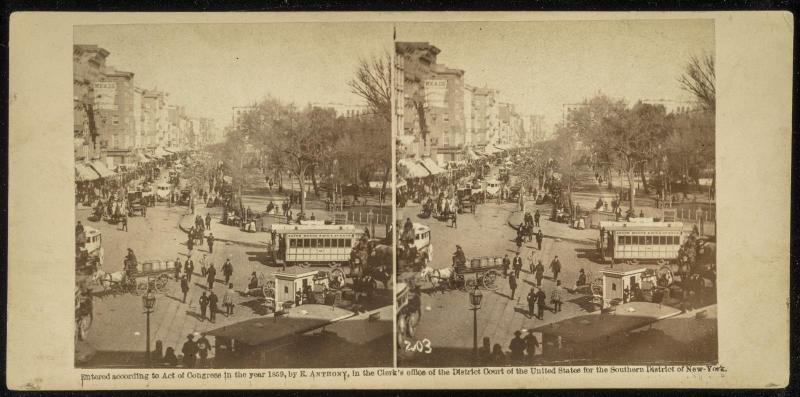 Broadway from Barnum's Museum