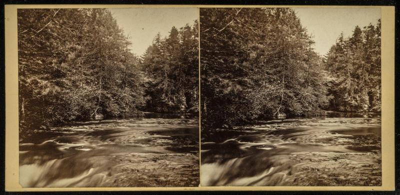 Little Bushkill Creek, above the Falls