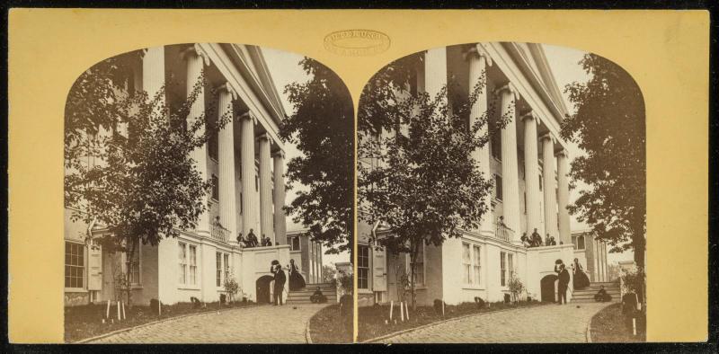 Unidentified Building with Columns