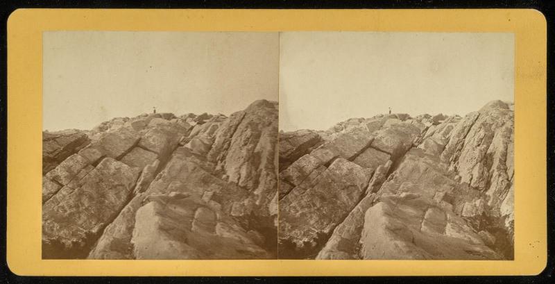 View of Bass Rock, Narragansett, Rhode Island