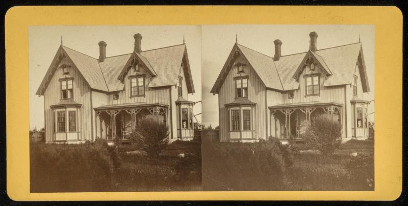 View of a Private Residence, Narragansett, Rhode Island
