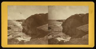 View of Boy Rock, Narragansett, Rhode Island