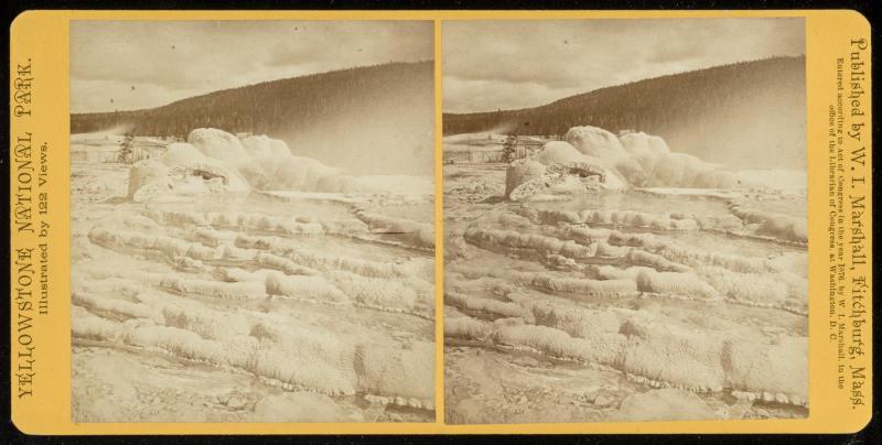 Crater of Old Faithful Geyser