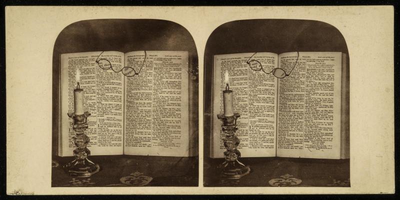 Still Life with Candle, Book, and Spectacles