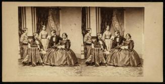 Oliver Wendell Holmes, Sr., With His Family