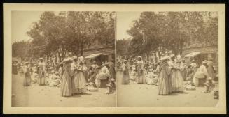Sunday Market. Assemblage of Negroes from the Country with their Produce