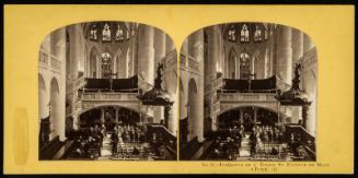 Intérieur de L'Eglise St. Etienne du Mont à Paris. (1)