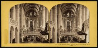 Intérieur de L'Eglise St. Etienne du Mont à Paris. (1)