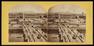 Place de La Concorde, à Paris. Vue Instantanée.