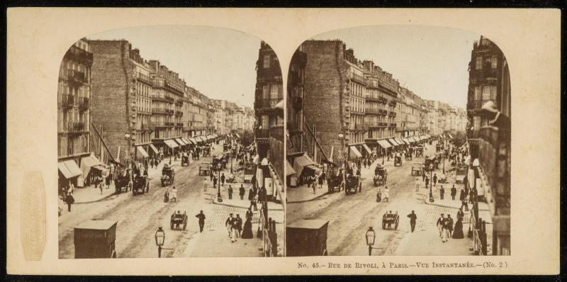 Rue de Rivoli À Paris.--Vue Instantanée.--(No. 2)