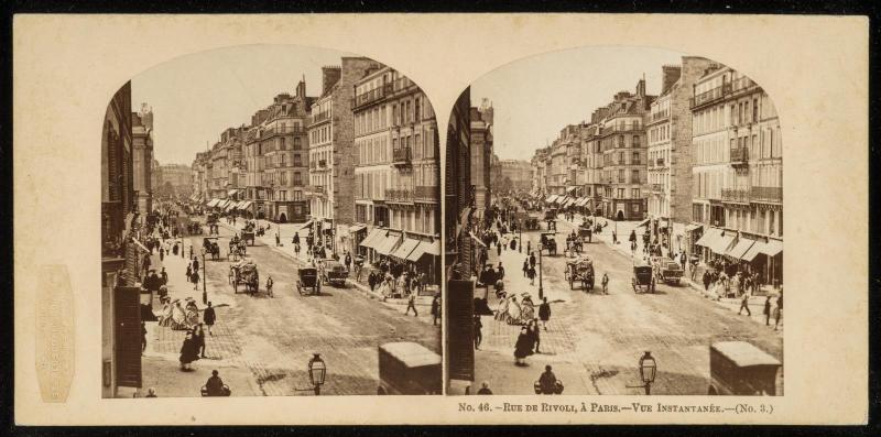 Rue de Rivoli, À Paris.--Vue Instantanée.--(No. 3.)