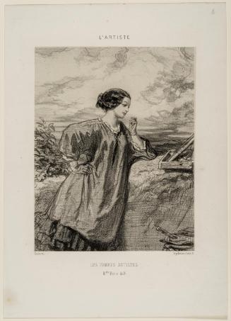 Women Artists ("Les Femmes Artistes")  Mlle. Marie de N.