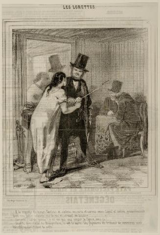 "A la requête du sieur Vautour et caetera . . ." 
Les Lorettes
