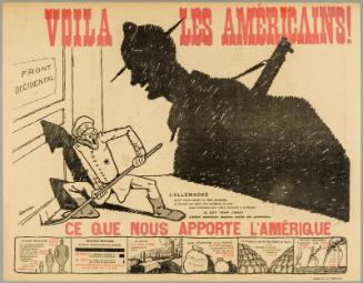 Voila les américains!—ce que nous apporte l'amérique (The Americans are Here!—What America is Bringing Us)
