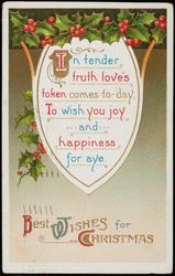 Best WISHES for CHRISTMAS