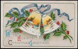 WITH HEARTY CHRISTMAS GREETINGS