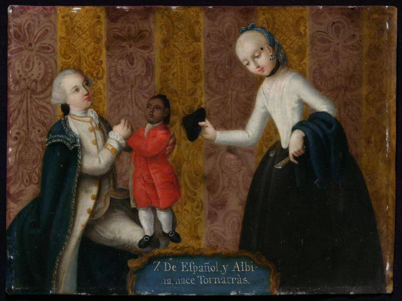 7. De Español y Albina, nace Tornatrás (From Spaniard and Albino, and Return-Backwards is born)
