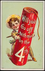 "Will you Go off With me on the 4th"