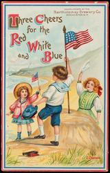 Three Cheers for the Red White and Blue