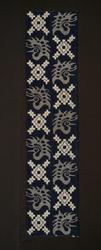 Length of ikat-dyed cotton
